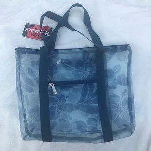 Hibiscus print bag from Hawaii